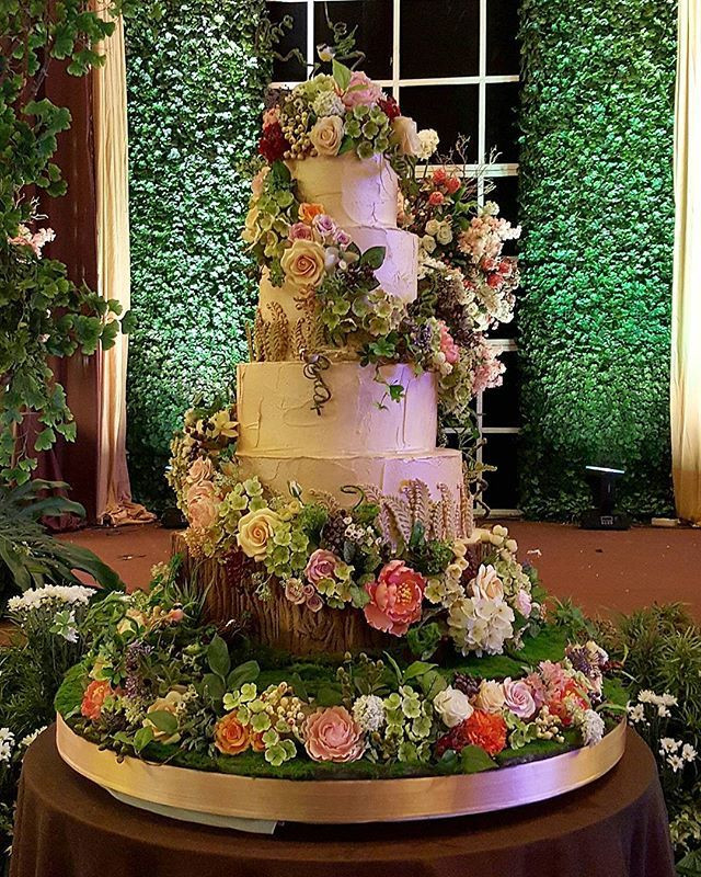 Enchanted Forest Wedding Cakes
 Enchanted forest theme cake wedding cakes