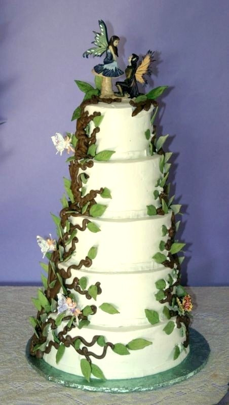 Enchanted Forest Wedding Cakes
 258 best images about Enchanted Fairy Quinceanera Ideas on