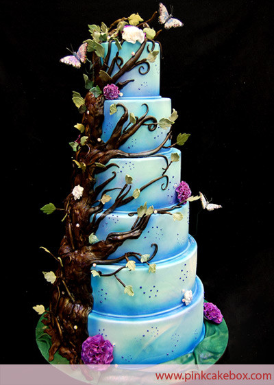 Enchanted Forest Wedding Cakes
 Shabina s blog rustic winter wedding inspiration So here