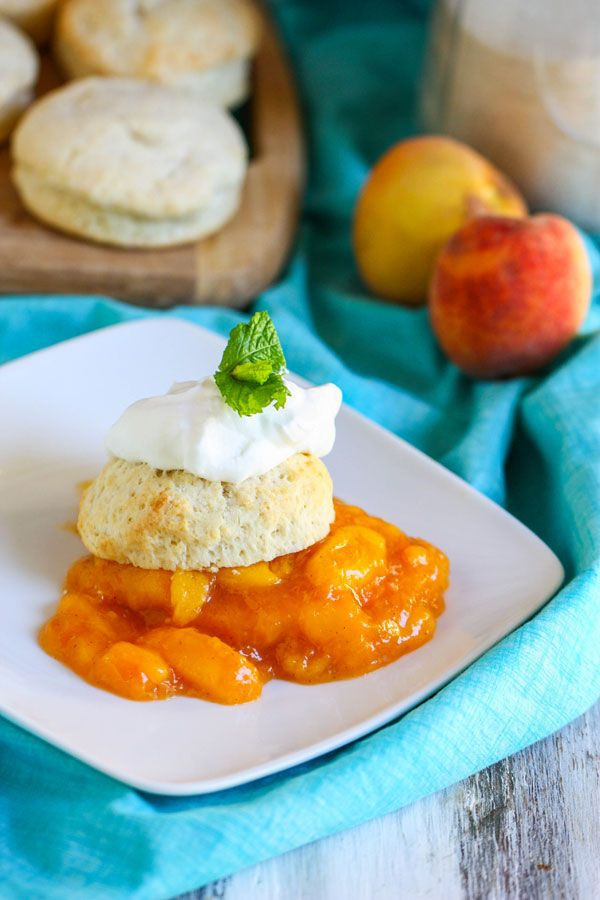 End Of Summer Desserts
 Peach Shortcakes Recipe