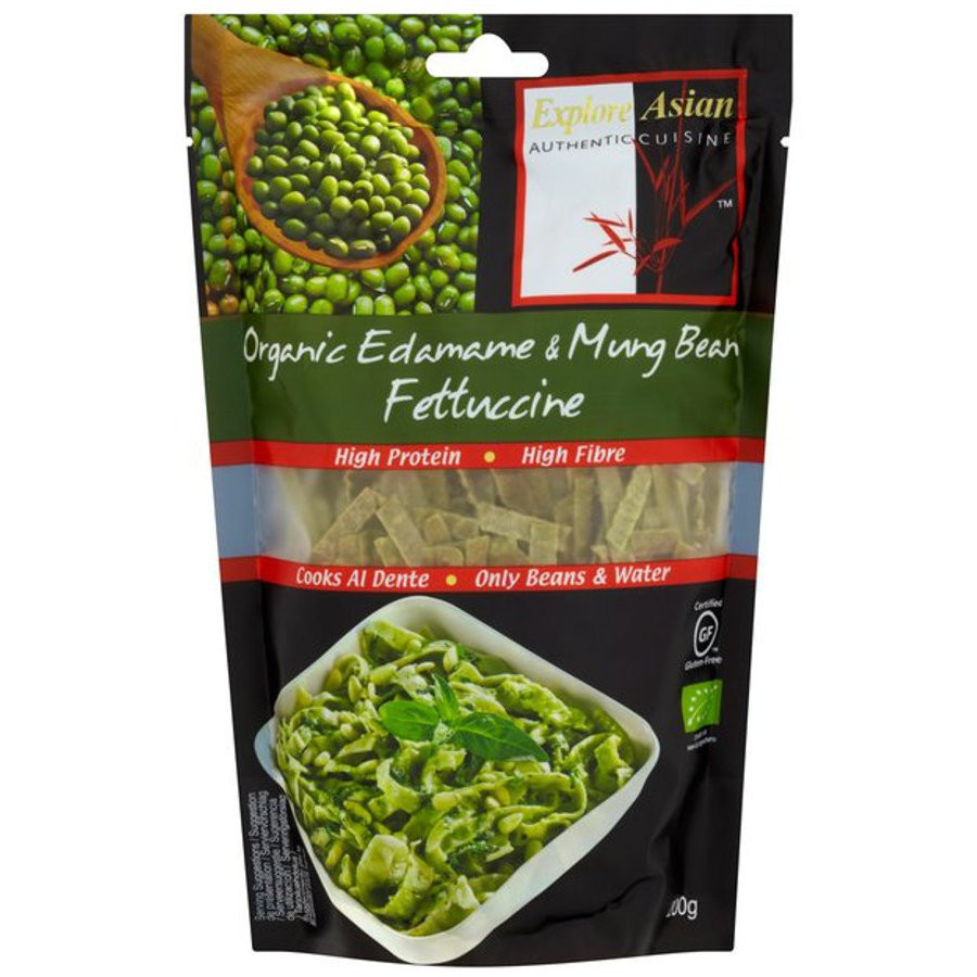 Explore Asian Organic Edamame Spaghetti
 Explore Asian Edamame & Organic Mung Bean Fettuccine Pasta