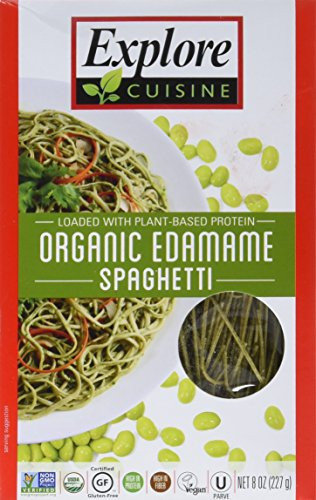 Explore Asian Organic Edamame Spaghetti
 Explore Asia Organic Edamame Spaghetti 8 Ounce Import