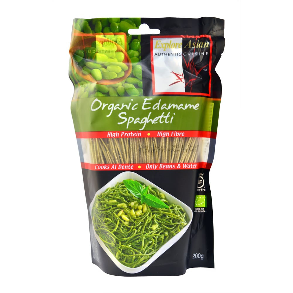 Explore Asian Organic Edamame Spaghetti
 Explore Asian’s Organic Edamame Spaghetti 200g