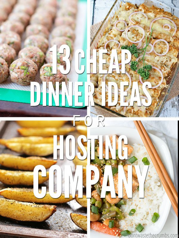 Extremely Healthy Dinners
 13 Cheap Dinner Ideas for Hosting pany on a Bud