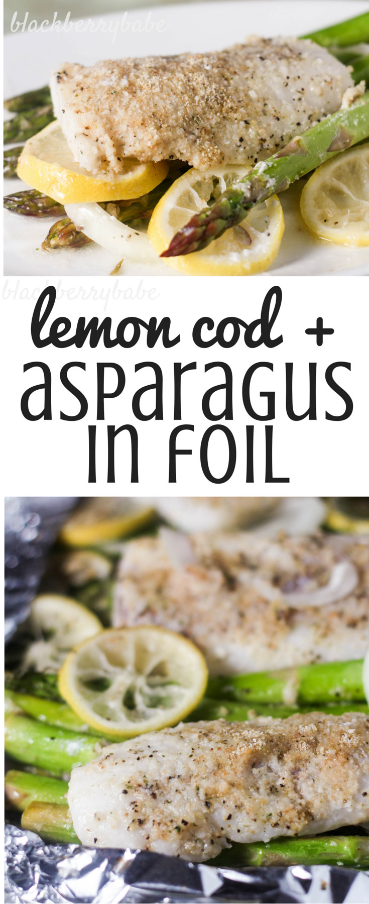 Extremely Healthy Dinners
 Lemon Cod with Asparagus in Foil Easy and very healthy