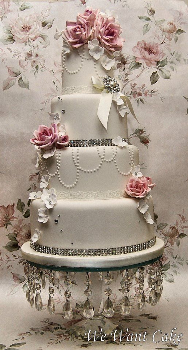 Fabulous Wedding Cakes
 25 Fabulous Wedding Cake Ideas With Pearls