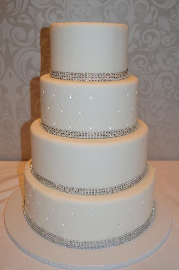 Fake Wedding Cakes
 Four Tier Fondant Faux Wedding Cake Fake Wedding Cake