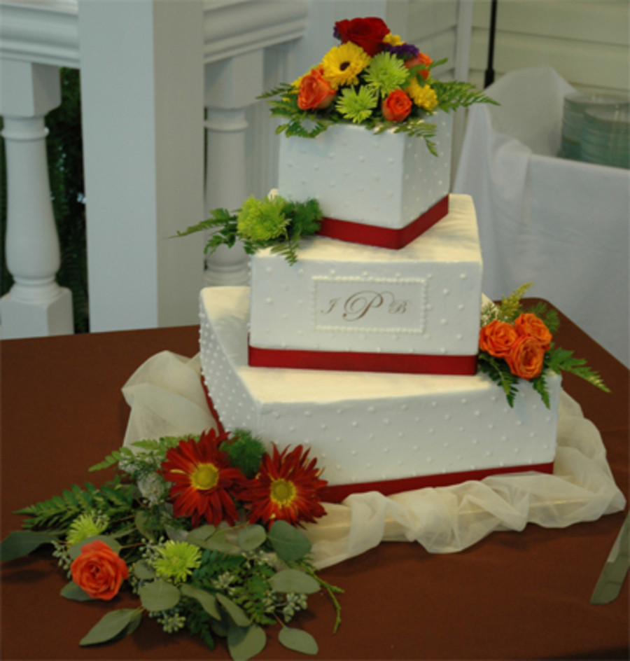 Fall Color Wedding Cakes
 Fall Colors Wedding Cake CakeCentral