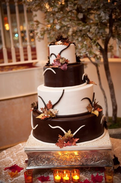 Fall Themed Wedding Cakes
 Fall Wedding Cakes Reloaded • Palermo s Custom Cakes & Bakery