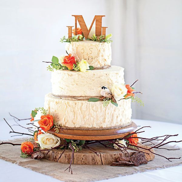 Fall Wedding Cakes
 20 Rustic Country Wedding Cakes for The Perfect Fall Wedding