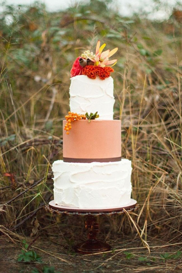 Fall Wedding Cakes
 Autumn Wedding Ideas & Wedding Inspiration