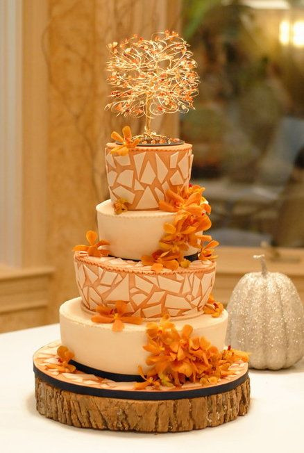 Fall Wedding Cakes Ideas
 24 Great Ideas for Fall Wedding Cake Decoration Style