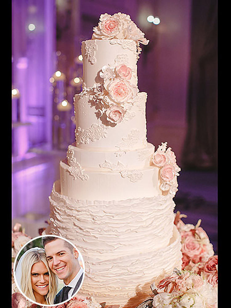 Famous Wedding Cakes the 20 Best Ideas for Celebrity Wedding Cakes sofia Vergara Jessica Simpson