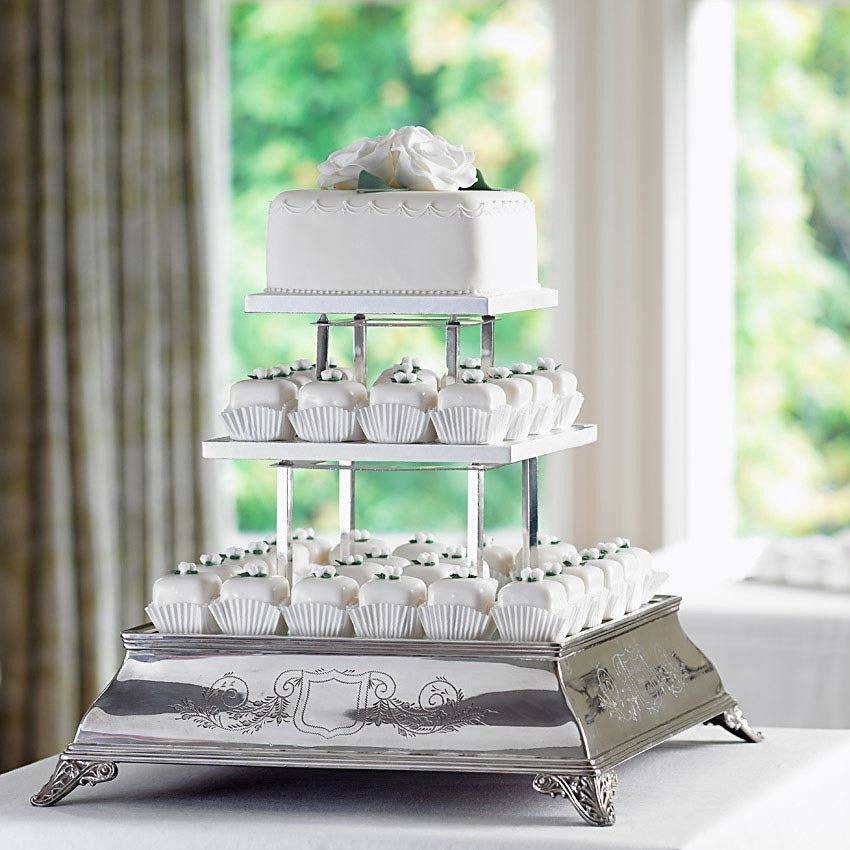 Fancy Wedding Cakes
 Fondant Fancy Wedding Cake