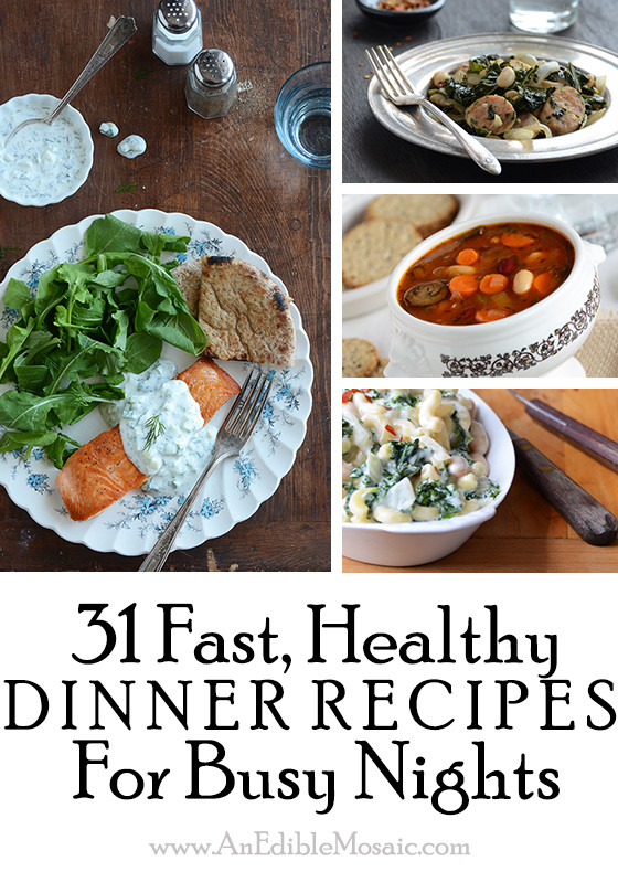Fast And Healthy Dinners
 31 Fast Healthy Dinner Recipes for Busy Nights And Food