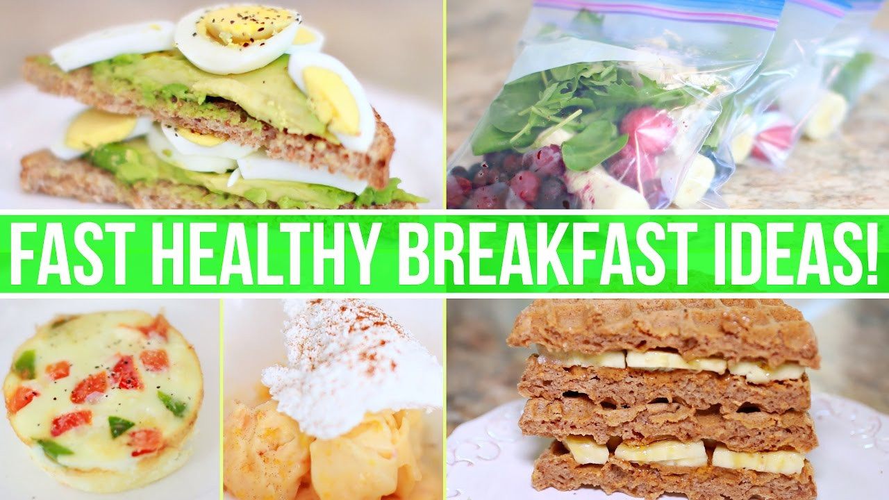 Fast Healthy Breakfast
 healthy breakfast fast food