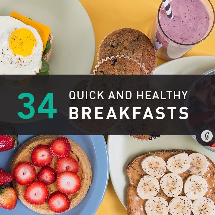 Fast Healthy Breakfast
 Weber Wellness Start Your Day with Breakfast PLUS Enter