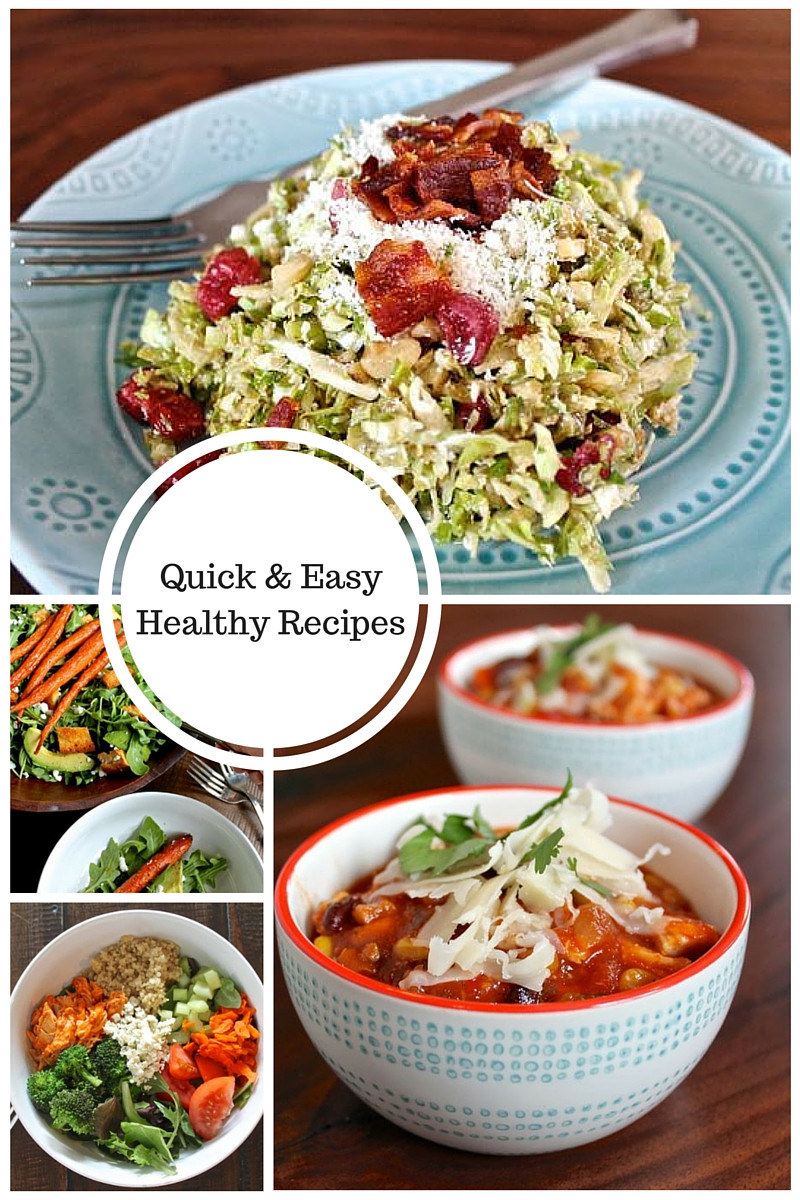 Fast Healthy Dinners
 quick healthy recipes