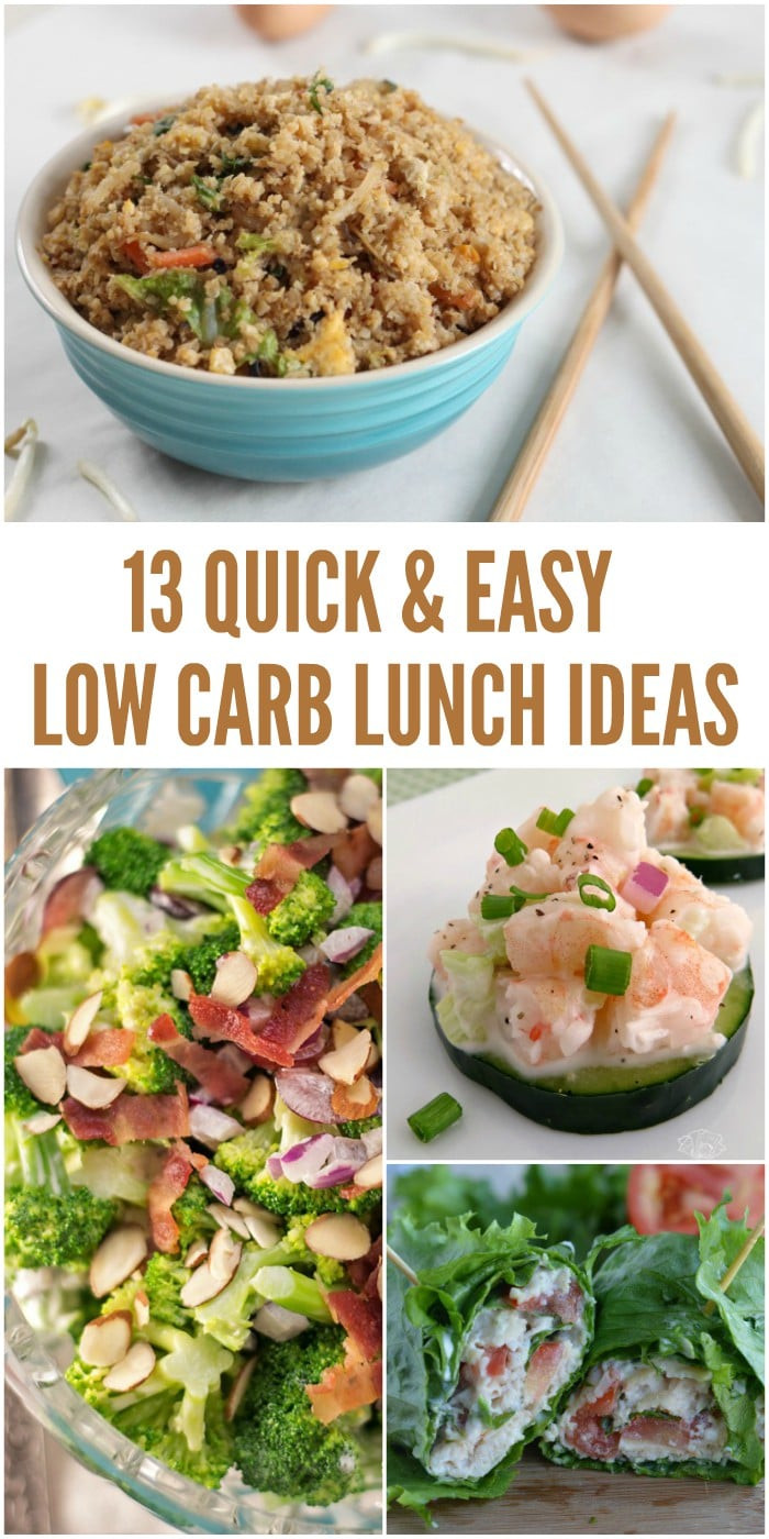 Fast Healthy Lunches
 13 Easy Low Carb Lunch Ideas That Don t Take a Lot of Prep