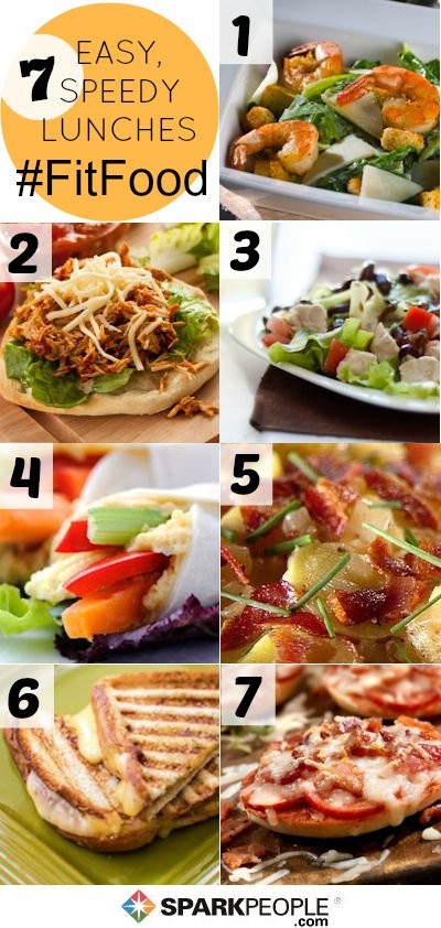 Fast Healthy Lunches
 84 Quick & Healthy Meals in Minutes