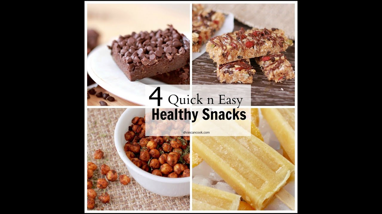 Fast Healthy Snacks
 Easy simple healthy snack recipes Food easy recipes