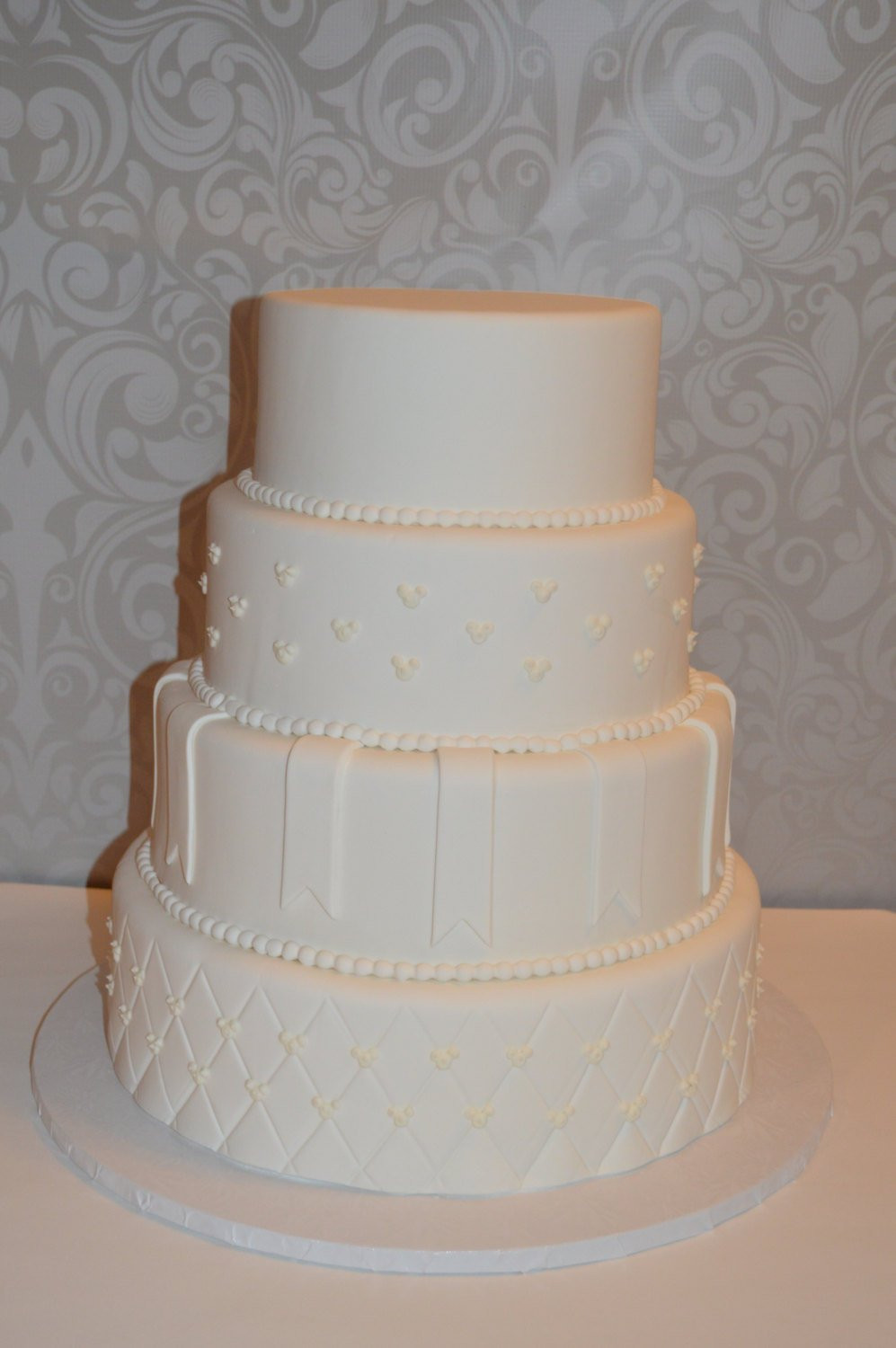 Faux Wedding Cakes
 4 tier Faux Wedding Cake fake wedding cake by