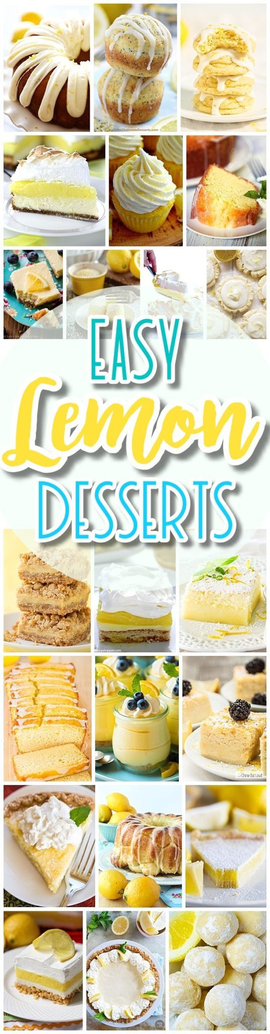 Favorite Easter Desserts
 The BEST Easy Lemon Desserts and Treats Recipes – Perfect