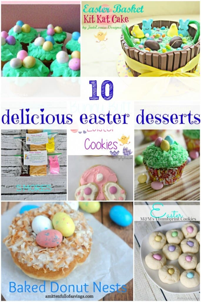 Favorite Easter Desserts
 Chocolate Easter Bark