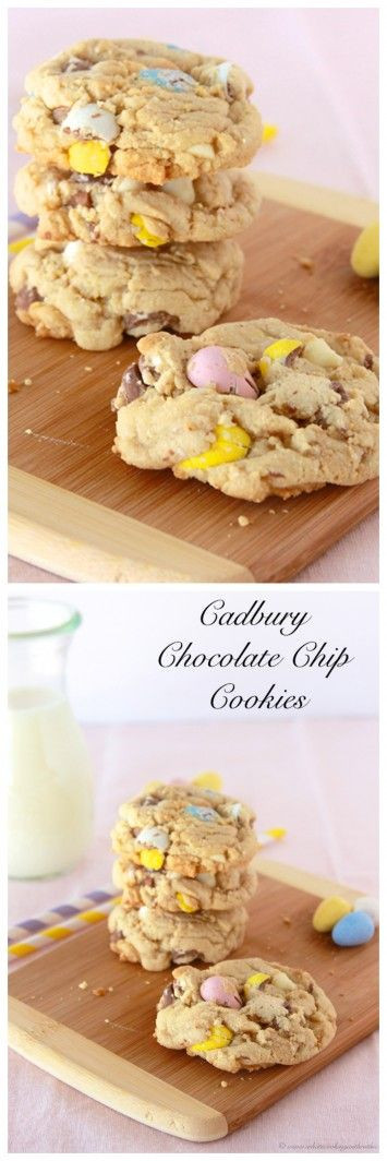 Favorite Easter Desserts
 Cadbury Chocolate Chip Cookies on