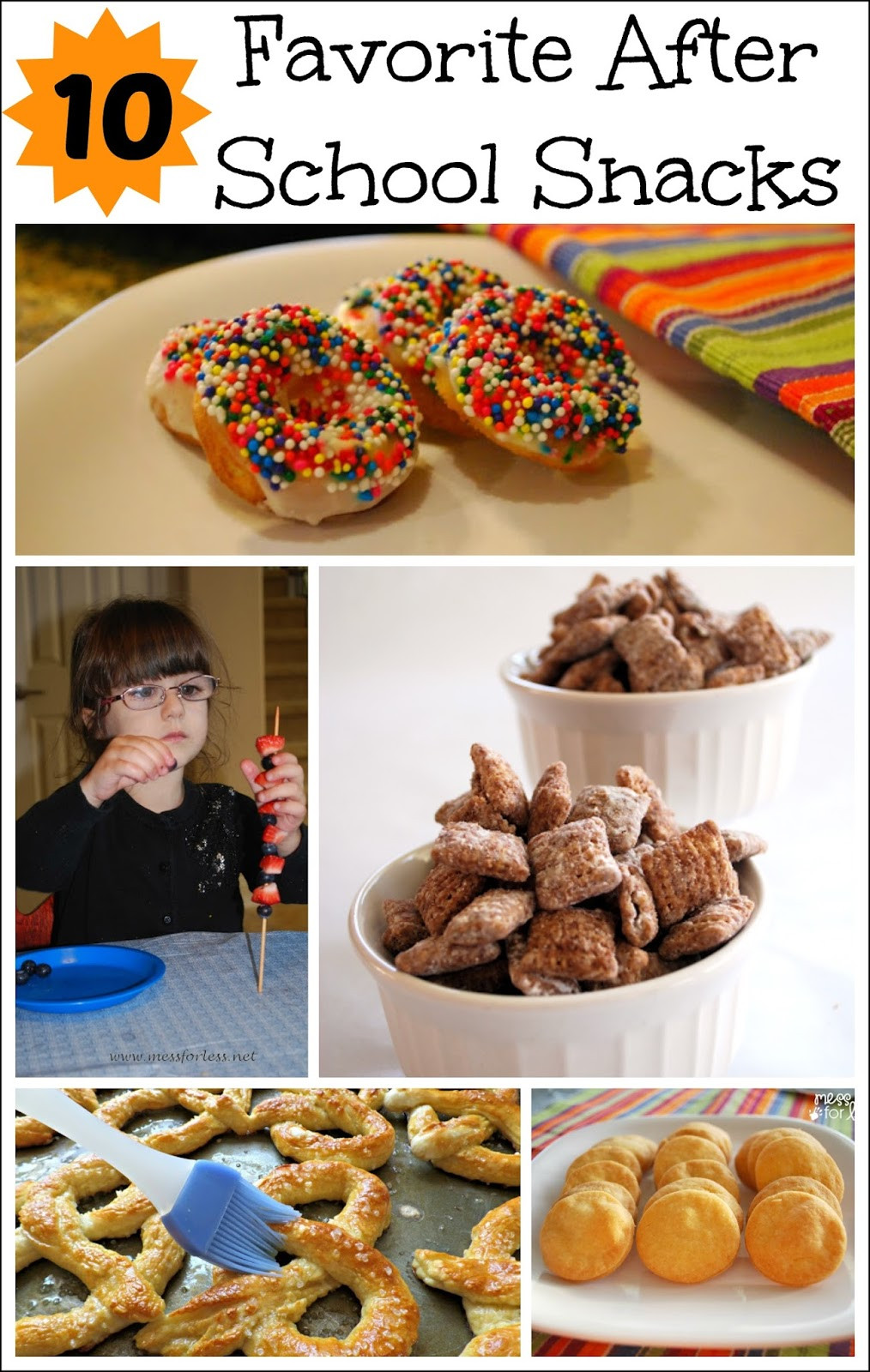 Favorite Healthy Snacks
 10 Favorite After School Snacks Food Fun Friday Mess