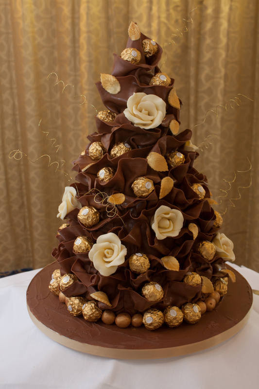 Ferrero Rocher Wedding Cakes
 Ferrero rocher wedding cake idea in 2017