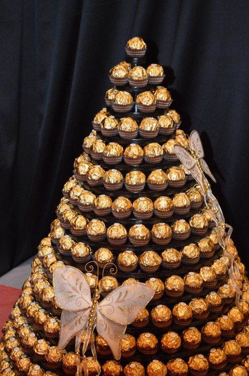 Ferrero Rocher Wedding Cakes
 ferrero rocher tower Google Search