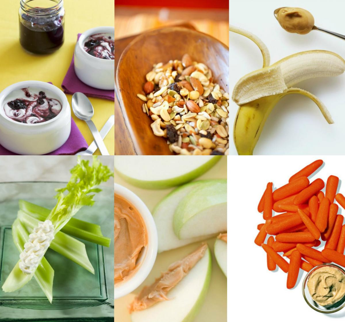 Filling Healthy Snacks
 5 Healthy easy and filling snacks ideas
