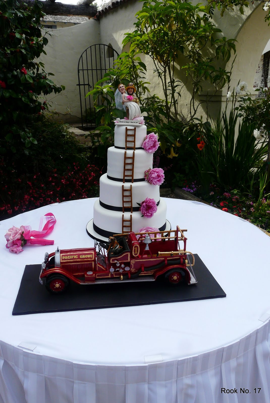 Fire Truck Wedding Cakes
 Fire truck wedding cake idea in 2017