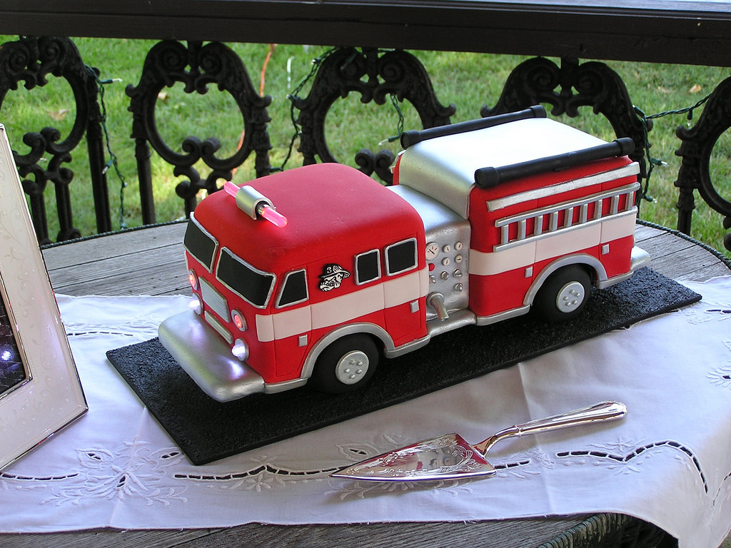 Fire Truck Wedding Cakes
 Fire Truck Cake 1