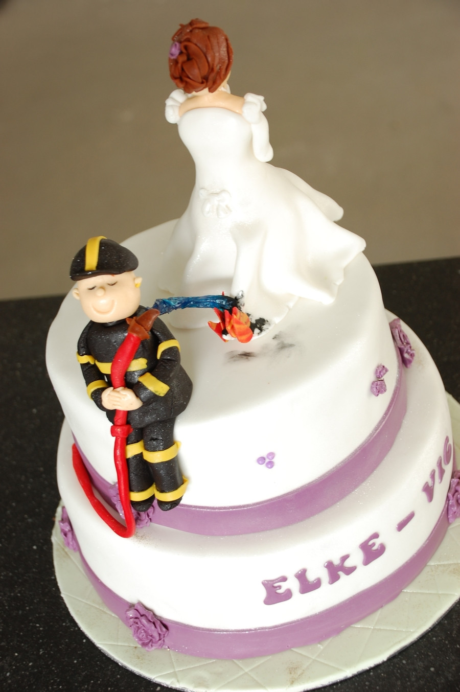 Firefighter Wedding Cakes 20 Ideas for Fireman Wedding Cake Cakecentral