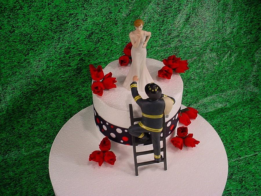 Firefighter Wedding Cakes
 Firefighter Wedding Cakes