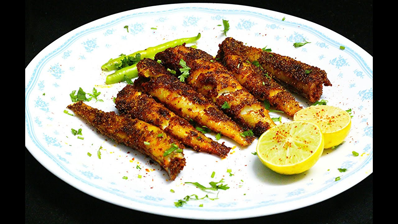 Fish Healthy Recipes
 Smoked Masala Lady Fish Fry Healthy fish fry EASY Fish