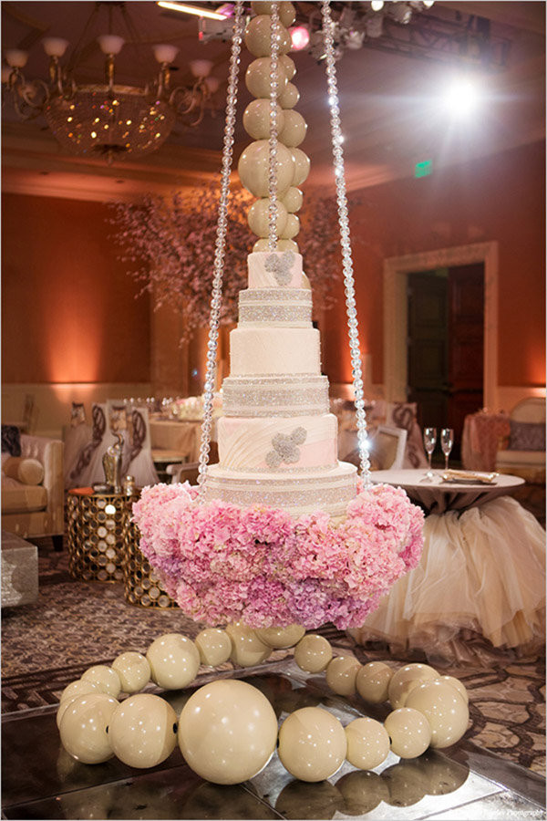 Floating Wedding Cakes
 Trend We Love Gravity Defying Wedding Cakes