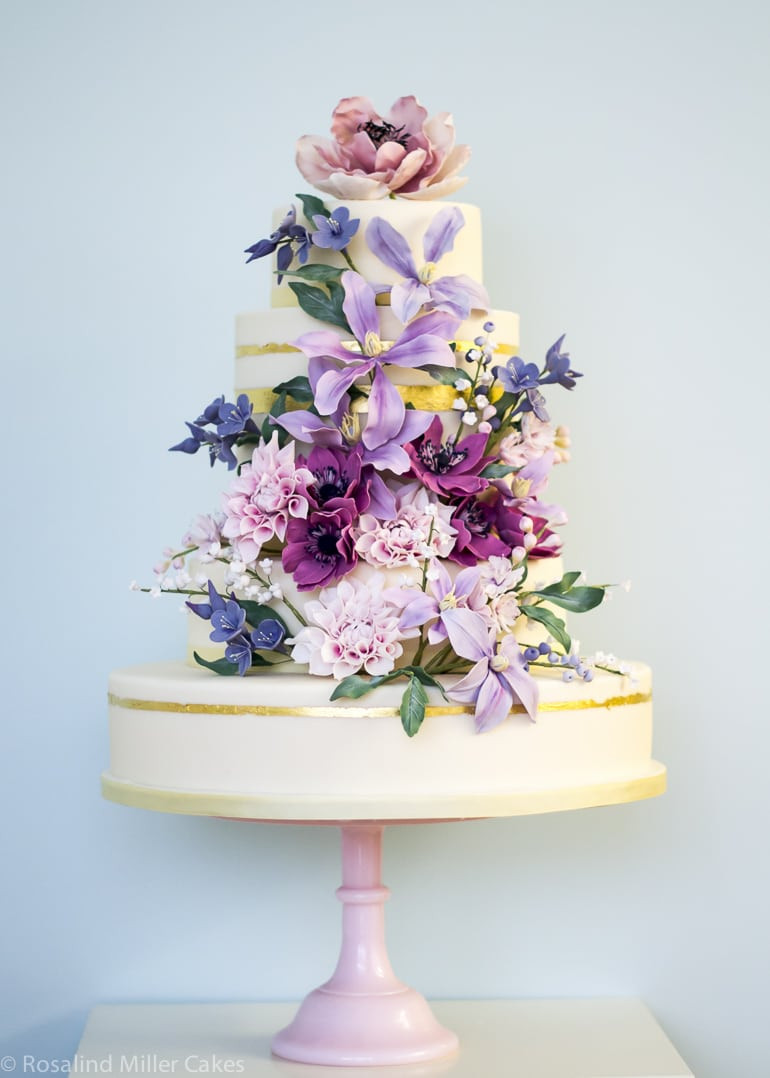 Floral Wedding Cakes
 Wedding Cakes – Rosalind Miller Cakes London UK