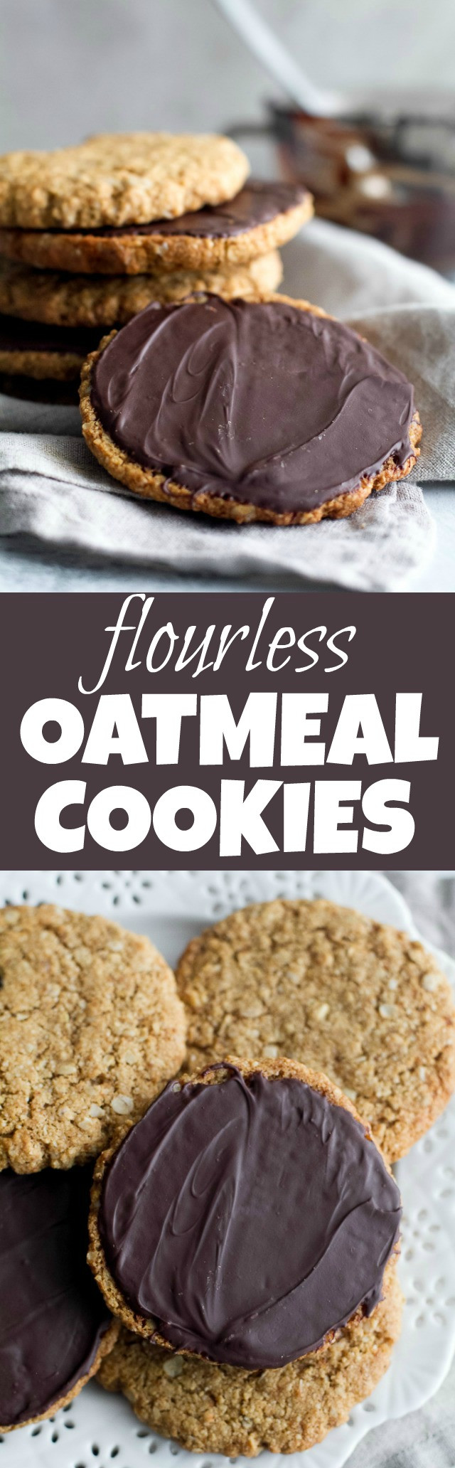 Flourless Oatmeal Cookies Healthy
 Chewy Flourless Oatmeal Cookies