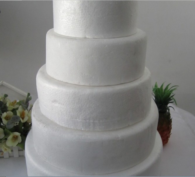 Foam Wedding Cakes
 Styrofoam wedding cake idea in 2017