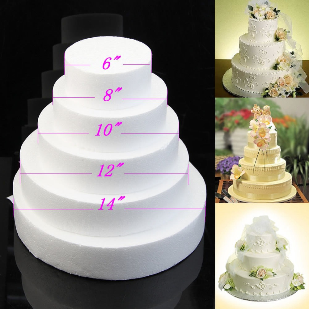Foam Wedding Cakes
 Styrofoam wedding cake idea in 2017
