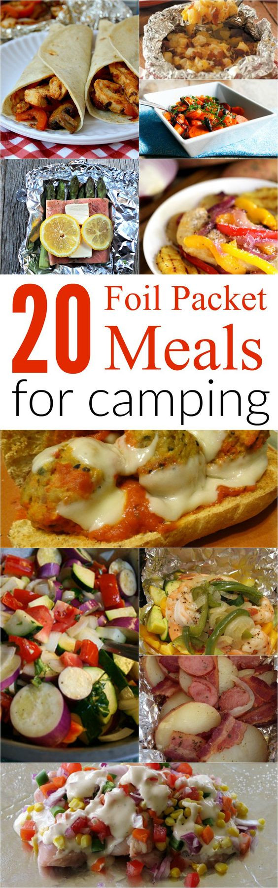 Foil Packet Dinners Camping
 Top 20 Foil Meal Packet Recipes for Camping Great on the