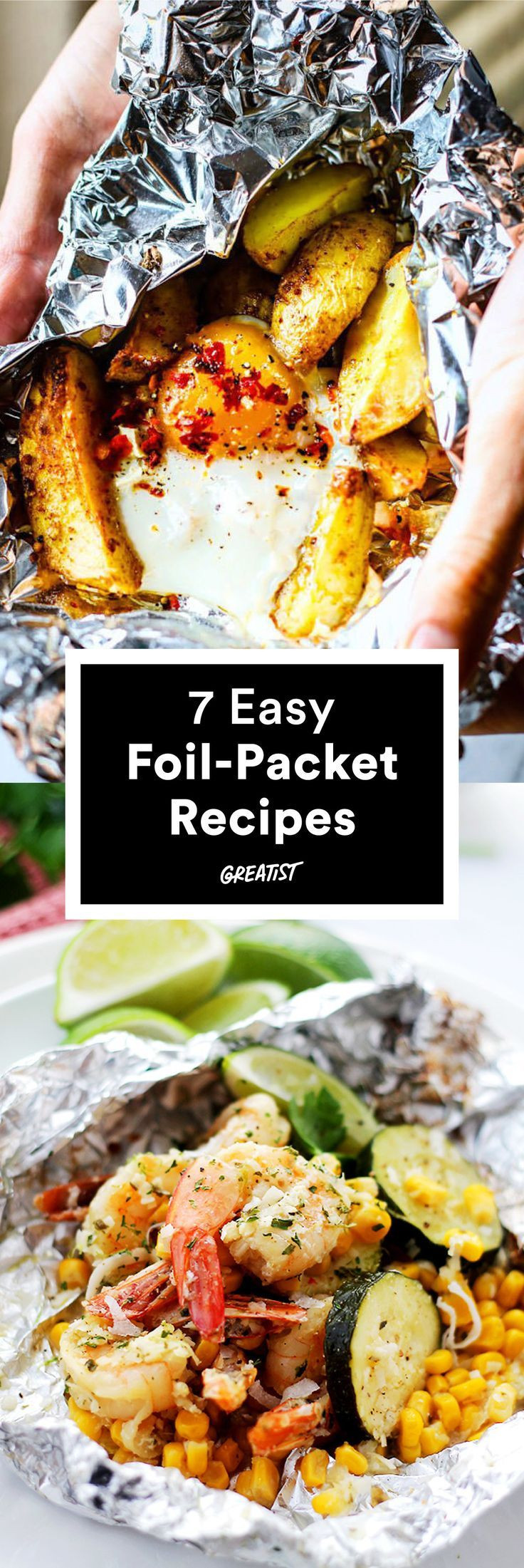 Foil Packet Dinners Camping
 17 Best images about Recipes