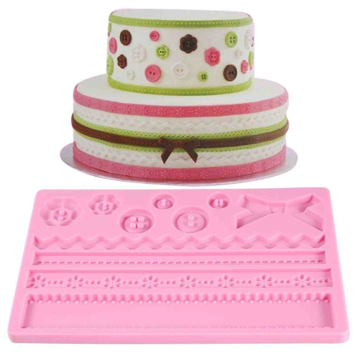 Fondant Molds for Wedding Cakes top 20 Silicone Fondant Mold Wedding Cake Mold with buttons Grinder
