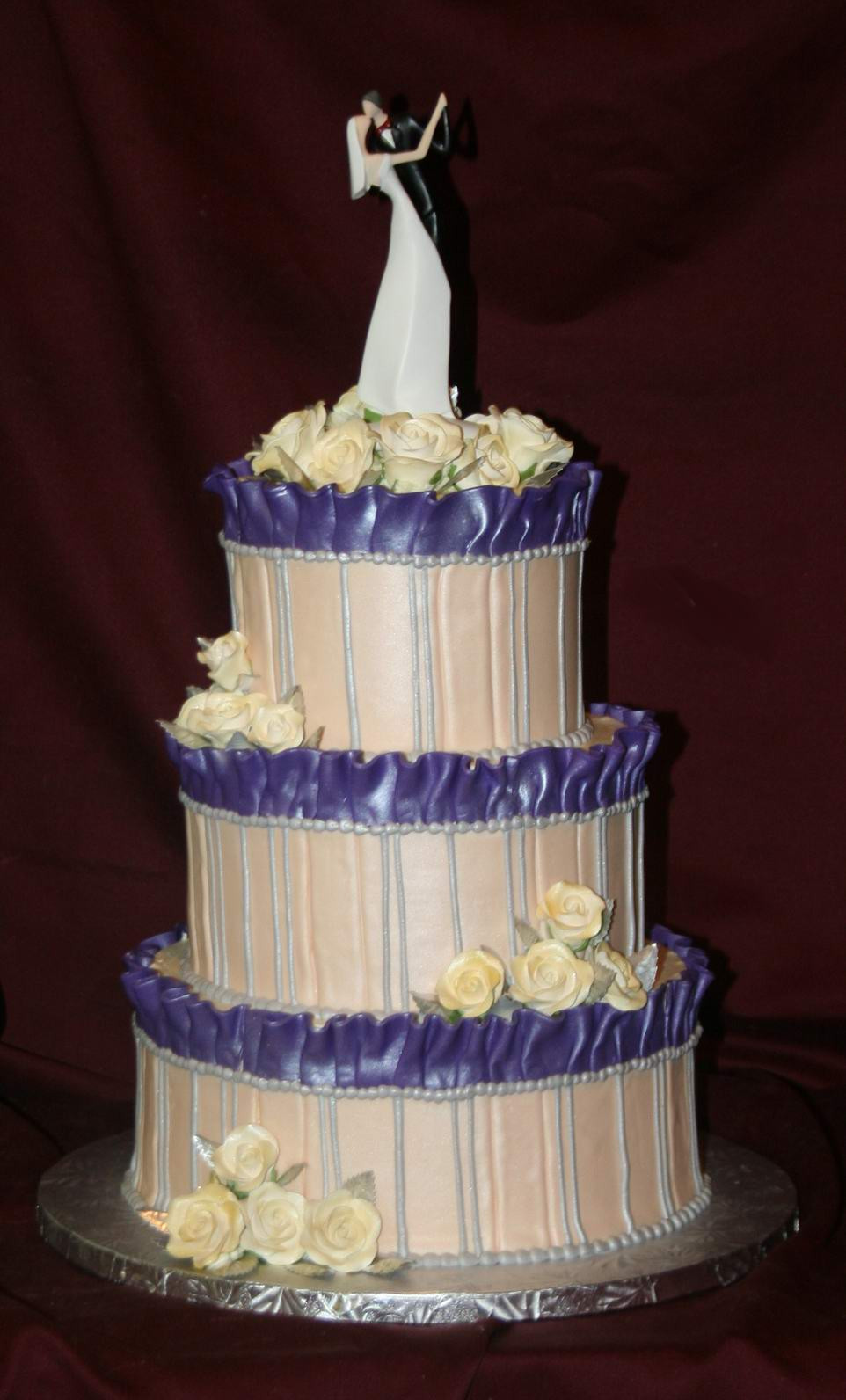 Fondant Wedding Cakes
 No fondant wedding cake idea in 2017