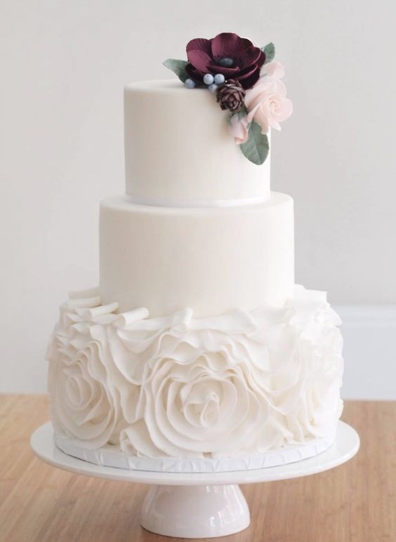 Fondant Wedding Cakes
 25 best ideas about Fondant wedding cakes on Pinterest