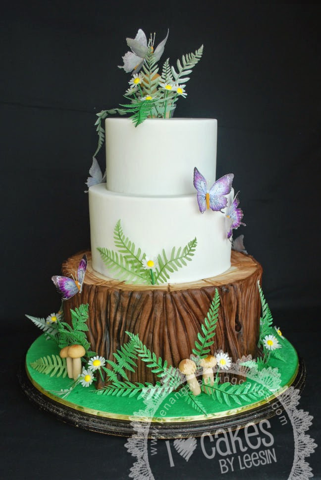 Forest Wedding Cakes
 Penang Wedding Cakes by Leesin Fantasy Forest Wedding Cake