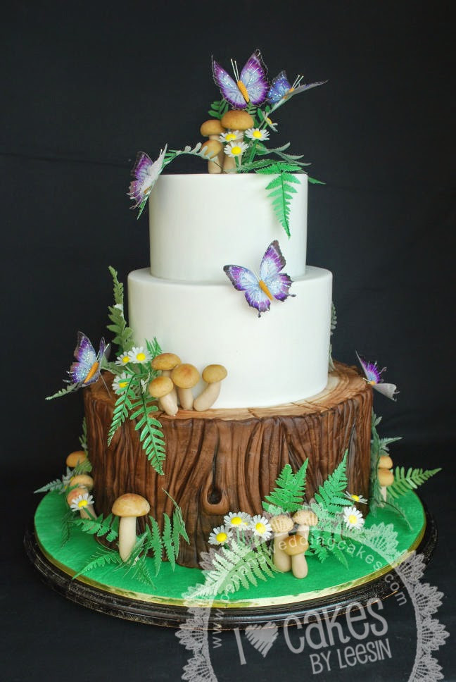 Forest Wedding Cakes
 Penang Wedding Cakes by Leesin Fantasy Forest Wedding Cake